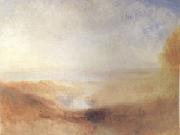 Landscape with Distant River and Bay (mk05) William Turner